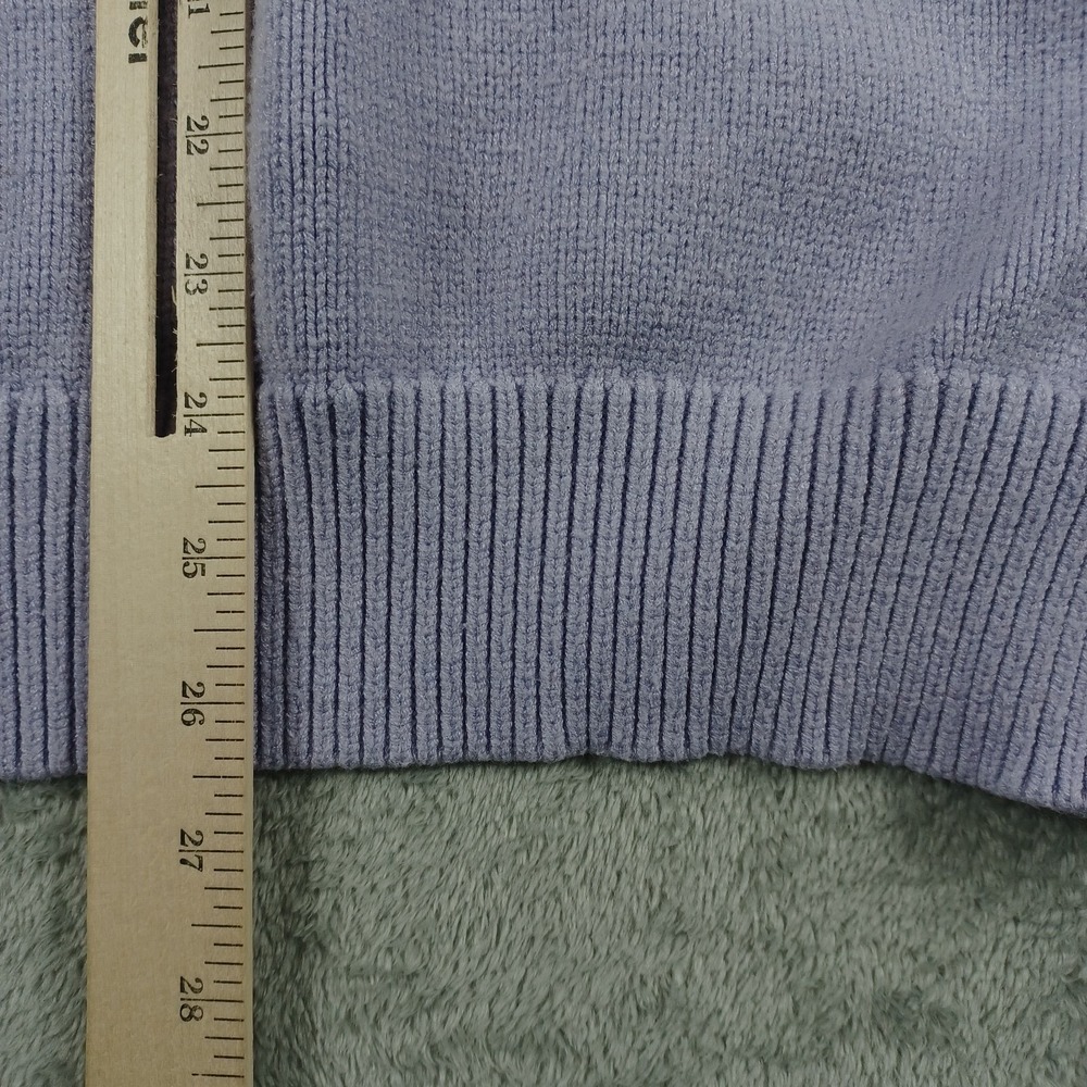 Maeve Sweater Womens‎ Medium Purple Turtleneck Anthropologie Casual Preppy - Picture 7 of 8